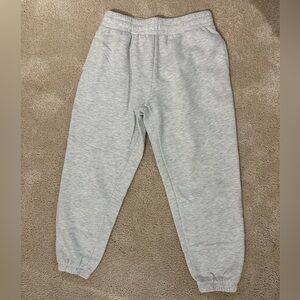 Garage Grey/White Sweatpants